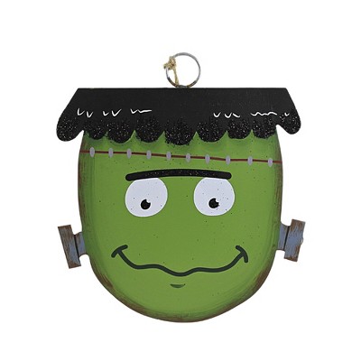 Halloween 7.5" Frankie Charm Frankenstein Monster  -  Wall Sign Panels