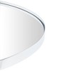 TEHOME Yolanta Circular Round Stainless Steel Framed Wall Mounted Bathroom Vanity Mirror - 3 of 4