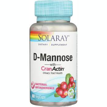 Solaray Herbal Supplements D-Mannose with Cranactin Capsule 60ct