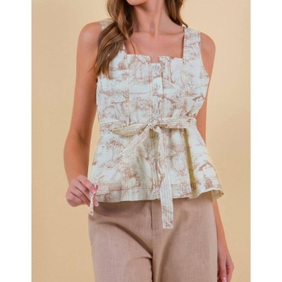 Women's Toile Top - Doe and Rae