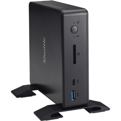 Shuttle XPC nano NC03U3 Desktop Computer - Core i3 i3-7100U - Mini PC - Black - Intel HD Graphics 620 - Wireless LAN