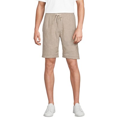 Lands' End Men's 9" Pull On Deck Shorts
