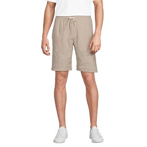 Lands' End Men's 9" Pull On Deck Shorts - 1 of 3