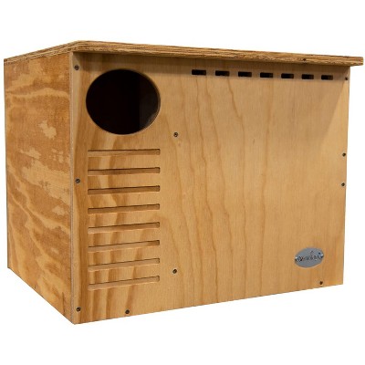 JCs Wildlife Barn Owl Nesting Box: Do It Yourself Assembly Kit - Build Your Own Barn Owl Box - Screws, Mounting Hardware, Instructions and Nesting