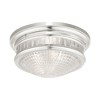 Livex Lighting Berwick 2 - Light Flush Mount in  Polished Nickel - 2 of 4