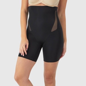 Maidenform Women's Shapewear High Waist Firm Mid Thigh Shaping Shorts SES095 - 1 of 4