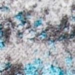 grey/turquoise