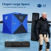 TackView Pop Up Ice Fishing Tent, Windproof Portable Hub Design - 2 of 4