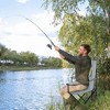 Portable Folding Camping Chair in Grey - 4 of 4