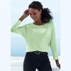Women's Fine Knit 3/4 Sleeve Top - LASCANA - 3 of 4