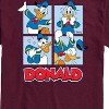 Men's - Disney - Donald Duck Grid Short Sleeve Graphic T-Shirt - 2 of 4