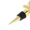Unique Bargains Christmas Snowflake Bottle Stopper Zinc Alloy Aluminum Alloy TPR 4.49"x2.01"x0.79" 1 Pc - 3 of 3