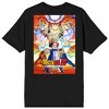 Dragon Ball Z Fusion Reborn Poster Art Crew Neck Short Sleeve Black T-shirt - 3 of 4