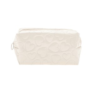 Unique Bargains Pillow Shape Heart Makeup Bag 1 Pc - 1 of 3