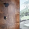 SUMERAIN Single-Function Shower Faucet Set Black and Gold, with Rough-in Valve Shower Trim Kit - 4 of 4