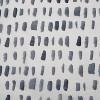 LunaLulinlk Speck Pattern Design PEVA Shower Curtain in Blue - 2 of 3