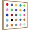 Amanti Art Circle Five Multicolor by Karl Langdon Canvas Wall Art Print Framed 22 x 22-in. - 2 of 4