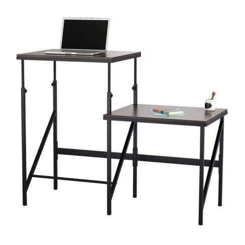 Steel Elevate Active 2 Tier Standing Desk In Brown Safco Target