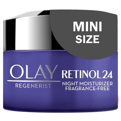 Olay Regenerist Retinol 24 Night Fragrance-Free Face Moisturizer - 0.5oz