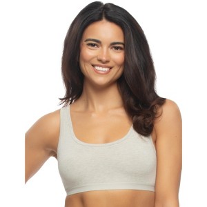 Felina Women's Organic Cotton Bralette - 1 of 3