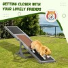 LAOTIES Wooden Dog Agility Seesaw,Outdoor Pet Balance Ramp for Small to Large Dogs,Weather Resistant Dog Obedience Equipment - 4 of 4