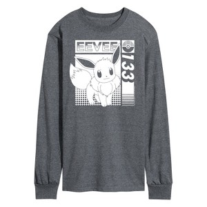 Men's - Pokémon - Eevee 133 Long Sleeve Graphic T-Shirt - 1 of 4