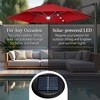 Best Choice Products 10ft 360° Rotating Cantilever Easy Auto Open Patio Umbrella w/ Solar LED Lights - 4 of 4