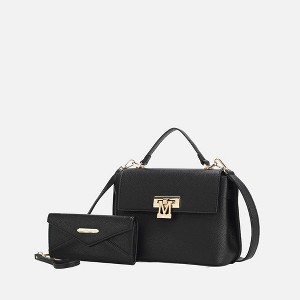 MKF Collection Hadley Women’s Satchel Bag with Wristlet Wallet by Mia K - 1 of 3