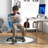 Infans Height-adjustable Ergonomic Kids Desk Chair w/ Universal Casters Working Chair - 4 of 4