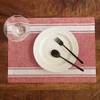 Solino Home Stripe Linen Placemats | Farmhouse Stripe - 2 of 4