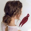 Unique Bargains Fashion Satin Hair Scarf Scrunchies 1 Pc - 2 of 4