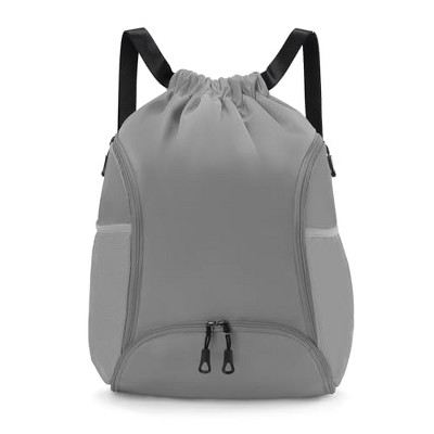 Generic  Sports Gym Bag Drawstring Backpack with Shoes Basketball