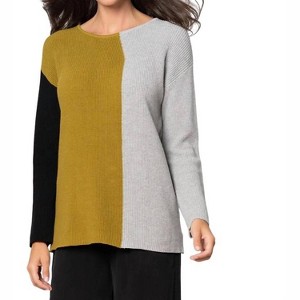 Women's Modern Mix Sweater - Stella Carakasi - 1 of 3