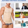 NEBILITY Compression Shirt Slimming Body Shaper Vest Workout Tank Tops Abs Abdomen Undershirts - 4 of 4