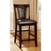Vynxaria Set of 2 Beige Upholstered Dining Chairs with Tufted Backs and Nail - Head Trim, Ideal for Living Room & Dining Room - 4 of 4