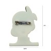 Wrapables Acrylic Fashion Brooch Pin for Sweaters, Coats, Scarves, and Bags, Bowknot Green - 2 of 4