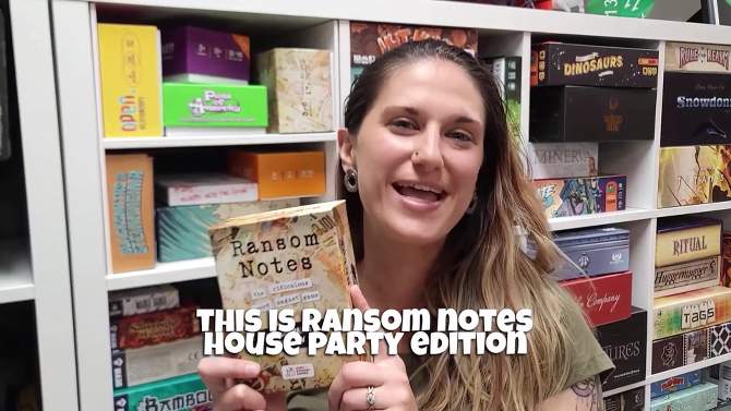Ransom Notes House Party Edition Board Game, 2 of 9, play video