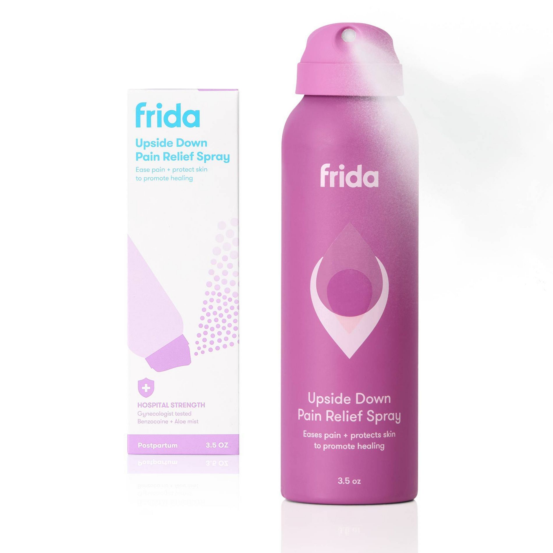 Frida Mom Upside Down Pain Relief Spray - 3.4 fl oz