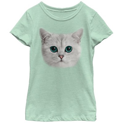 Girl's Lost Gods Cat Stare T-shirt : Target