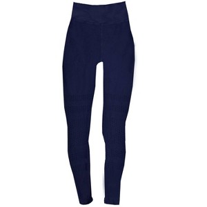 Gender Neutral Wo Textured Capri High Rise Leggings - Phat Buddha - 1 of 1