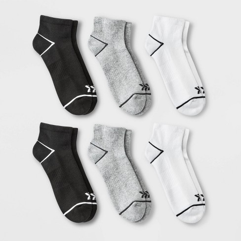 Men's Active Ankle Socks 6pk - All In Motion™ 13-15 : Target