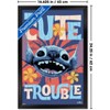 Trends International Disney Lilo & Stitch (2025) - Cute Trouble Framed Wall Poster Prints - 3 of 4