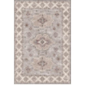 ABYNOW 8x10 Machine Washable Area Rug – Modern Abstract Soft Low-Pile Carpet with Non-Slip Backing for Living Room & Bedroom - 1 of 1