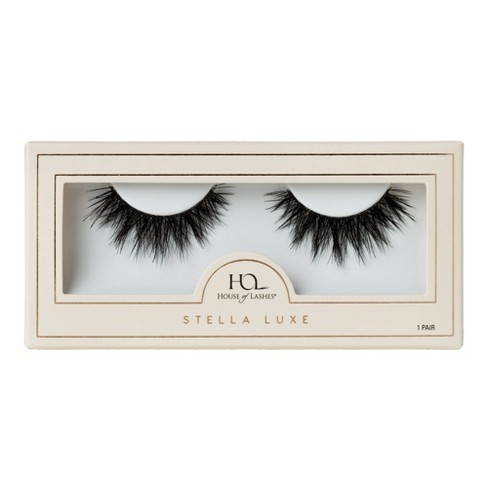 House of Lashes Stella Luxe Full Volume 100% Cruelty-Free Faux Mink Fibers False Eyelashes - 1pr - image 1 of 2