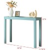 Kings Brand Furniture Russel Console Table – Slim, minimalist table for entryways, hallways, or behind the couch - 2 of 4