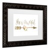 Trademark Fine Art - Jenaya Jackson Girl Power VII Matted Framed Art - 3 of 4