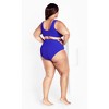 Women's Plus Size Persia Swim Brief - cobalt | CITY CHIC - 3 of 4