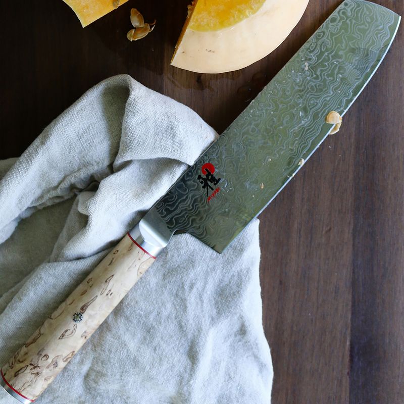 Miyabi Birchwood SG2 6.5-inch Nakiri Knife, 4 of 9