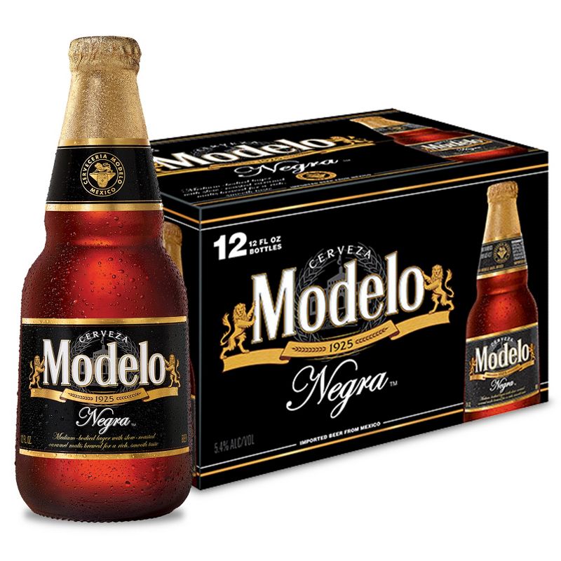 Modelo Negra Beer - 12pk/12 fl oz Bottles, 1 of 11