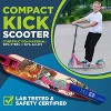 Jovial 2-Wheel Folding Kick Scooter, Adjustable Height, 7" Wheels, Anti-Slip Deck - 2 of 4